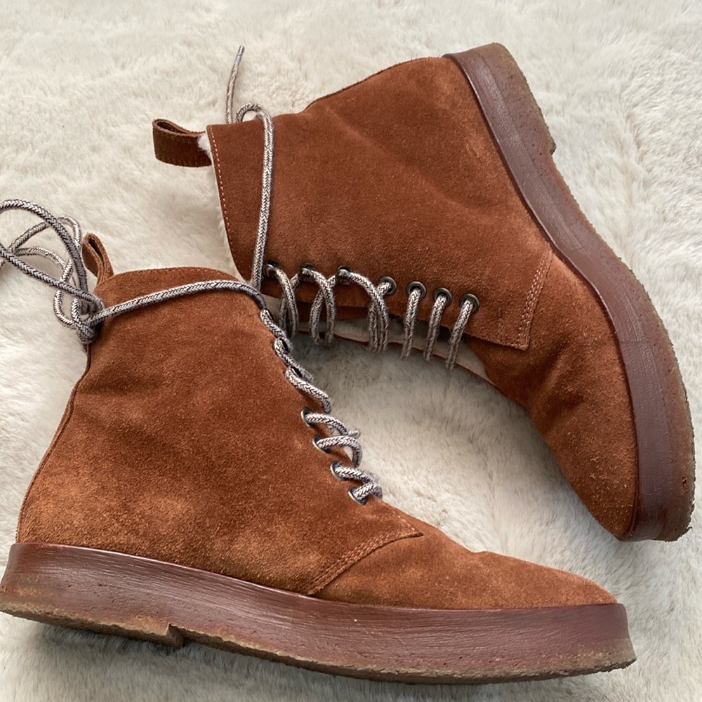 Jenni Kayne Shearling Lined Canyon Boots 36